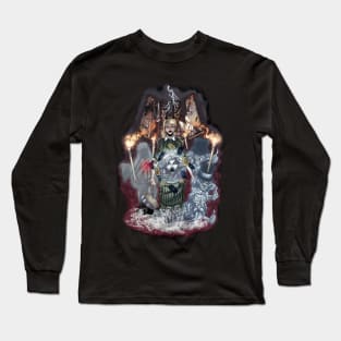 Grim Grinning Ghost Long Sleeve T-Shirt